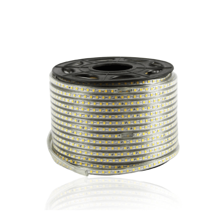 Manguera Led de 1 Linea de 1 cm/ 50 m/ Color Blanco.
