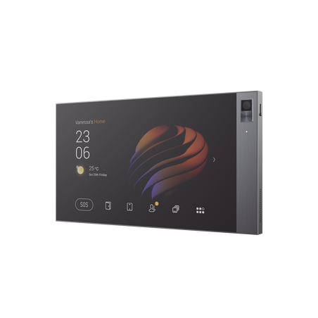Pantalla táctil Hub controlador integrable con sistemas de automatización compatible con múltiples marcas. Conexión Wifi y E