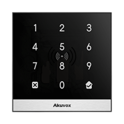 Teclado de Control de Acceso Inteligente / Administración 100% en la Nube / Interfaz WEB / POE / Lector Prox 125 kHz / MIFARE 1