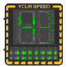 Pantalla LED de Señalización de Velocidad por Radar / Detección de Velocidad en Tiempo Real / Rango de Detección de 100 m / 