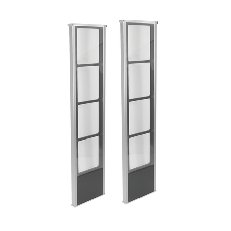Par de detectores EAS para Protección Contra Robo de Ropa, Zapatos y Accesorios RX, TX 8.2 MHz hasta 1.8 m