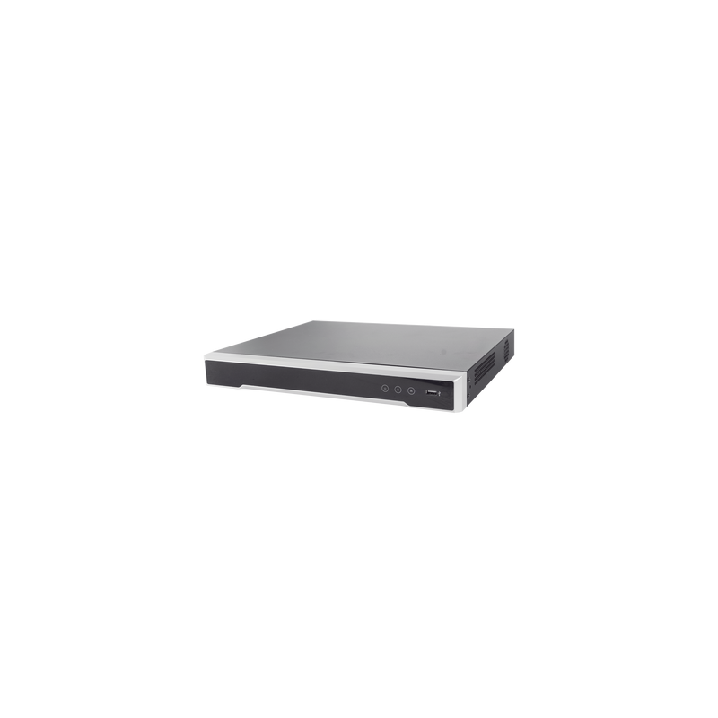 DVR 16 Canales 4K TURBOHD + 16 Canales IP / 8 Megapixel/ Audio por Coaxitron/ 2 Bahías de Disco Duro / 4 Canales de Audio / 16 