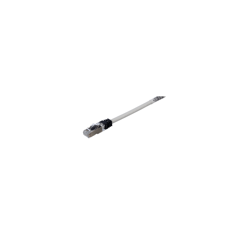 Patch Cord Cat6A, Blindado S/FTP, CM/LS0H, 10 Metros, Color Gris