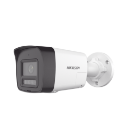 [PROTECCIÓN ACTIVA] Bala IP 4 Megapixel / Lente 2.8 mm / Dual Light (30 mts IR + 20 mts Luz Blanca) / Audio de Dos Vías / Luz 