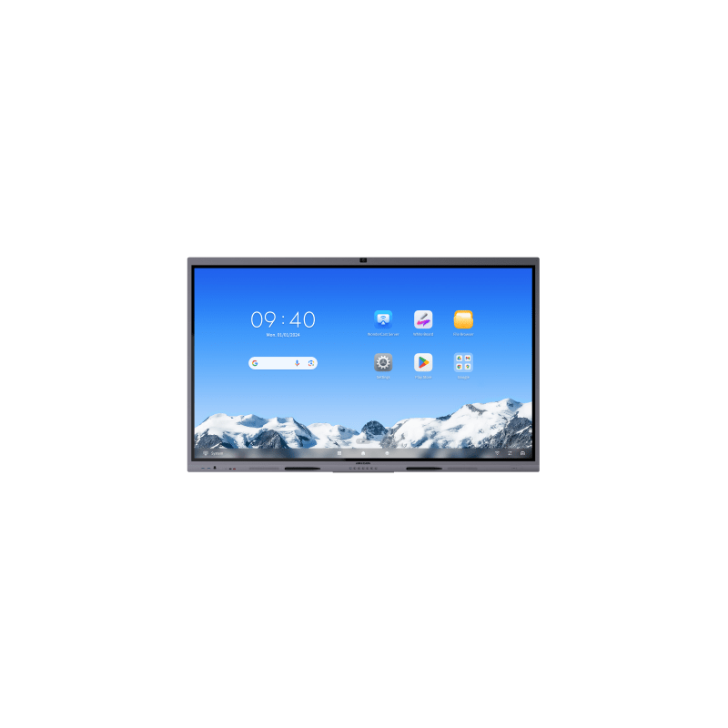 Pantalla Interactiva Touch de 65" Android 14 / Asistentes IA / Google Suite Preinstalado con Certificación EDLA / Cámara Web 8