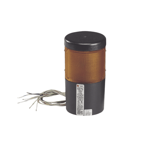 Módulo de luz LED litestak, 24 VCD, ámbar