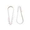 Bolsa con 100 clips sujetadores de plástico para cables de 19 a 25 mm. Ideales para instalaciones en pared, brindan sujeción f
