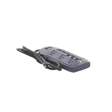 Multicontacto 8 Salidas / 120 VCA 15 A / 2160 Joules / Telco RJ11 / 6 Transformadores Simultáneos