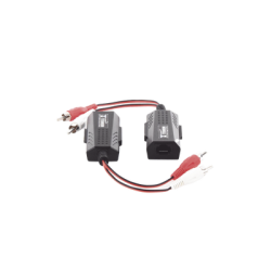 Balun Extensor de Audio Analogo Estereo RCA a RJ45 / Distancia 800 Metros (2625 Pies) / Cable CAT5-6 / Conector 100% Cobre / Pro