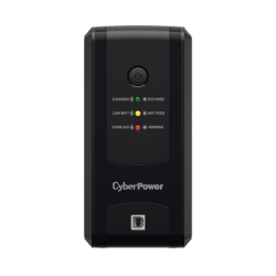 UPS de 550 VA/275 W, Topología Línea Interactiva, Entrada 120 Vca NEMA 5-15P, y 8 Salidas NEMA 5-15R, Puerto USB, Con Regulado