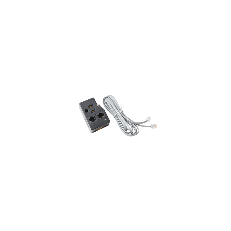 Protector Plug 120 V / 15 A / 40,000 A / Telco RJ11 / LED Diagnóstico y Tornillo Fijación