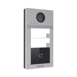 Videoportero IP 2 Megapixel / Llamada y Apertura Remota desde App Hik-Connect (requiere monitor) / PoE / Exterior IP65 + Antivan
