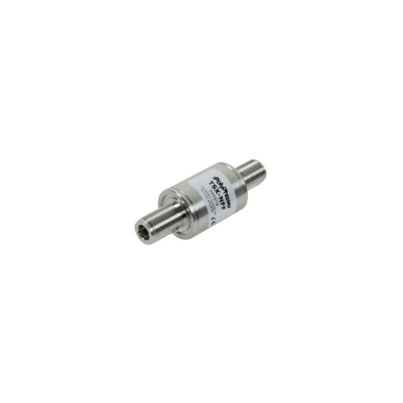 Protector Coaxial RF Bidireccional / 698-2700 MHz / 750W / Conectores N Hembra / Bloqueo DC / IP67