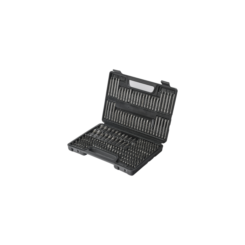 Juego de 208 Puntas para Taladro Entrada Hexagonal 1/4". Incluye Estuche.
