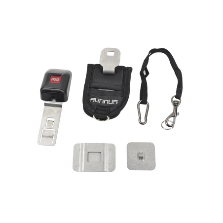 Soporte de Seguridad en Cinturón para Tablets Universales.