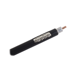 Carrete de 305 Metros (1000 Pies), Cable Coaxial Tipo RG-8 LMR400 de Baja Pérdida, 50 Ohms