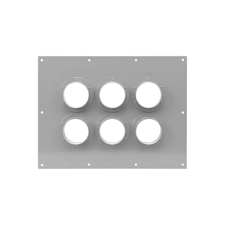 Placa Pasamuro con Capacidad de 6 Botas de 4