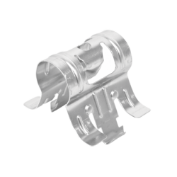 Sujetador de Presión para Cable Coaxial de 1/2. Paquete de 10 Piezas