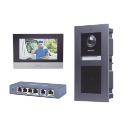 KIT de Videoportero IP con llamada a App de Smartphone y Lector de Tarjetas EM / 2da Generación (Modular) / Montaje para EMPOTR