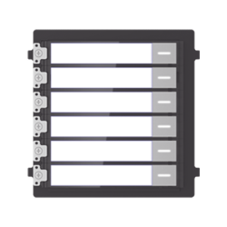 Módulo de Botones Para Videoportero Modular / Llamada de un solo Toque / Soporta Hasta 6 Monitores Principales