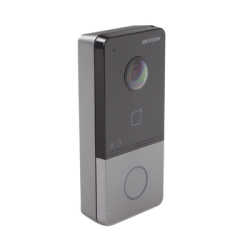 Videoportero IP 2 Megapixel / PoE Estandar / IP65 / Apertura desde Hik-connect / Soporta 1 Departamento y Hasta 6 Monitores / So