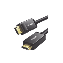 Cable DP Macho a HDMI Macho | Longitud 5 Metros (16.40 Pies) | Soporta 4K@30Hz | Soporta 3D | Cobre EstaÑado 28AWG | Blindaje I