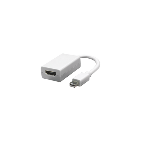 Adaptador Mini DisplayPort a HDMI / Soporta Resolución 1080p (Full HD)