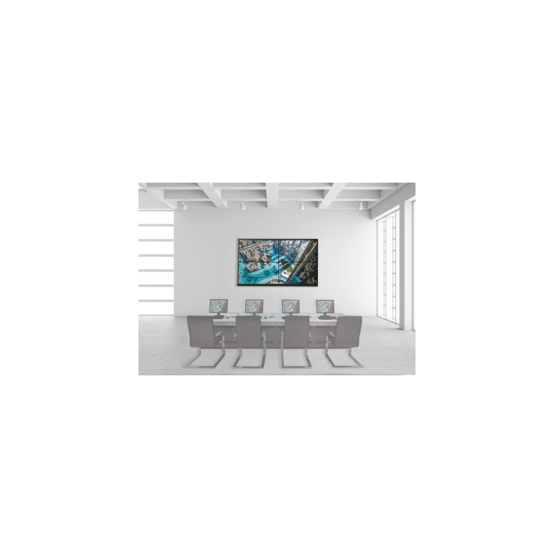 Kit Videowall 2X2 / Incluye 4 Pantallas de 55" / Decoder / Base de Pared / Accesorios de Instalación