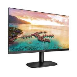 Monitor LED de 23.8" VESA, Resolución 1920 x 1080 Pixeles, Entradas de Video VGA/HDMI. Panel IPS LCD Backlight LED. Ultra Delga
