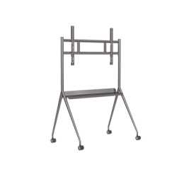 Montaje de Piso Móvil para Pantallas de 55" hasta 75" / Compatible con VESA / Incluye Soporte para la Pantalla