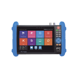 Tester de Video Profesional | Pantalla 7"| Prueba IP/HD/Analógicas | TVI/CVI/AHD/CVBS | IP ONVIF | 4K/8K | H.264/H.265 | HDMI |
