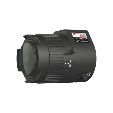 Lente Varifocal 2.7 A 13 mm / Resolución 6 Megapixel / Iris Automático / Formato 1/2.7" / Compatible con Cámaras HIKVISION