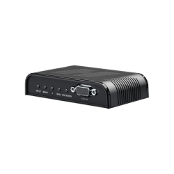 Convertidor de S-VIDEO, BNC (CVBS), VGA a VGA / Resolución 1080P @60Hz / Soporta ajuste de Brillo, contraste, saturación de co