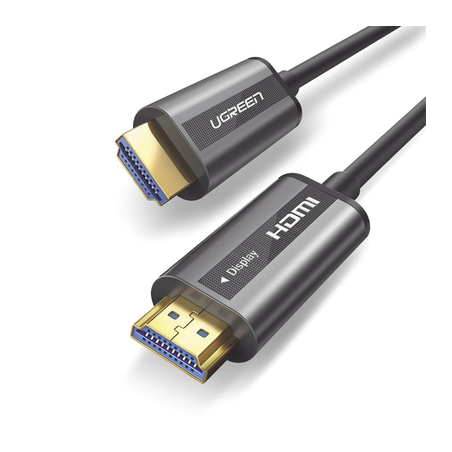 Cable HDMI de 30 Metros (98.43 Pies) por Fibra Óptica 4K@60Hz | Fibra de 4 Núcleos + Cobre EstaÑado de 7 Núcleos | Compatibl