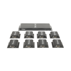 Kit Divisor y Extensor HDMI (Extender Splitter) / Divide 1 Fuente HDMI a 8 Pantallas / Extiende la señal HDMI hasta 40 m / Reso