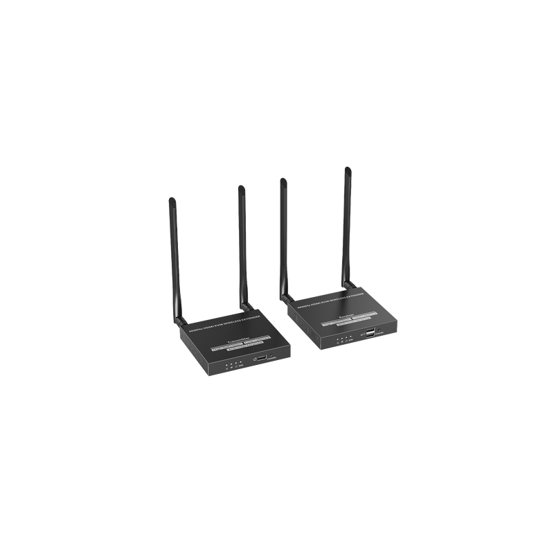 Kit Extensor Inalámbrico | 4K@60Hz | Transmisión hasta 50m | Transferencia IR | Emparejamiento SSID