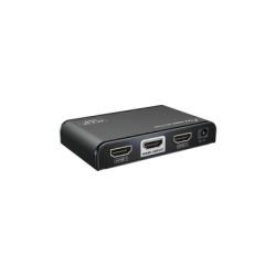 Divisor (Splitter) HDMI 4K de 1 entrada a 2 salidas / Soporta 4K×2K / HDMI 2.0 / HDCP 2.2 / HDMI 3D / Longitud del cable de Ent