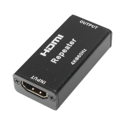 Adaptador HDMI para Amplificar o Repetir la señal de los cables HDMI (Booster) a una distancia de 40 metros / Soporta resolucio