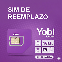 SIM YOBI DE REEMPLAZO
