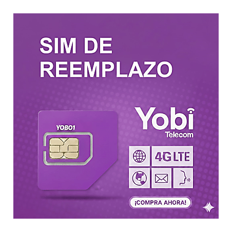 SIM YOBI DE REEMPLAZO
