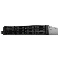 RackStation RS3621xs+ | 12 Bahías | Procesador Intel Xeon D-1541 8 Núcleos | 8 GB DDR4 ECC | Dual 10GbE | Alimentación Redund