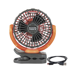 Ventilador Inalámbrico-Portátil Recargable Ideal para el Trabajo. Montable por Pinza o por Potentes Imanes. Incluye cable USB-
