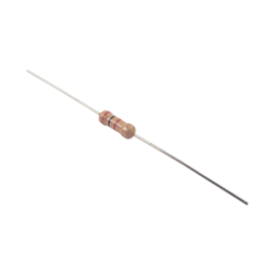 Resistencia de 2 k Ohm 1/2 Watt, 5% Axial, Película de Carbón.