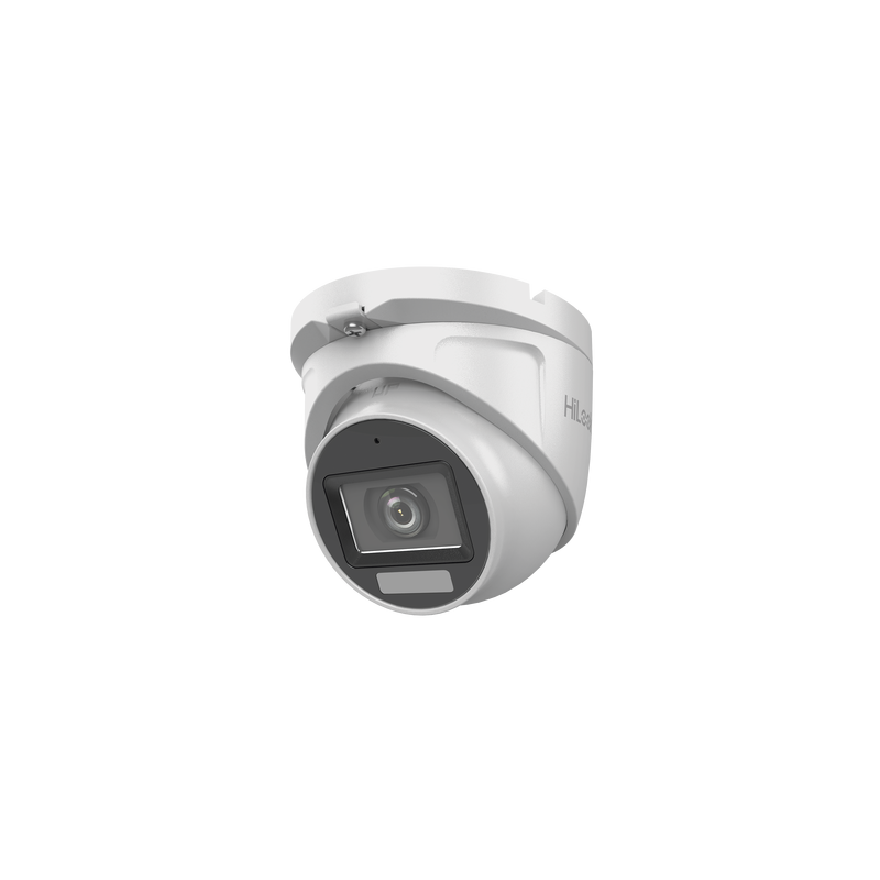 [Dual Light + ColorVu] Turret TURBOHD 2 megapixel / 30 mts IR + 20 mts luz blanca/ Lente 2.8 (100° de Visión) / Exterior IP66 