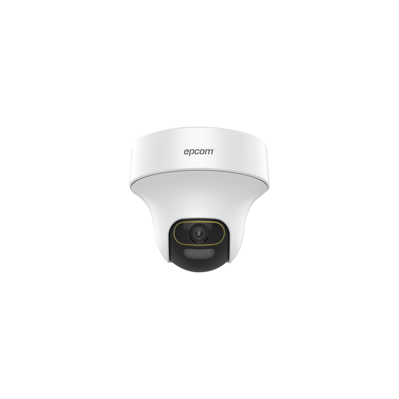 Cámara LUZ DUAL (IR + LUZ BLANCA) / Domo TurboHD 2 Megapixel (1080p) / Luz Blanca 20 mts / Gran Angular 106° / Lente 2.8 mm / 