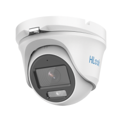 [ColorVu] Turret TURBOHD 1080p / Imagen a color 24/7 / Lente 2.8 mm / Micrófono Integrado / Luz Blanca 20 mts / IP66 / Metálic