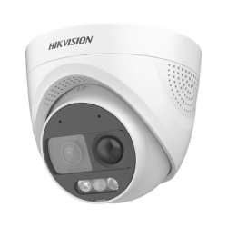 Turret TURBOHD 2 Megapixeles (1080p) / Imagen a color 24/7 / Lente 2.8 mm / Luz Blanca 20 mts / Exterior IP67 / WDR 130dB / Sens