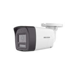 [Audio Bidireccional + Dual Light + ColorVu] Bala TURBOHD 4K (8 Megapixel) / Lente 2.8 mm / 30 mts IR EXIR + 20 mts Luz Blanca /