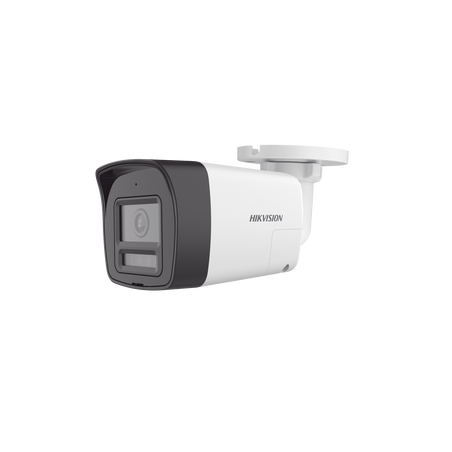 [Audio Bidireccional + Dual Light + ColorVu] Bala TURBOHD 4K (8 Megapixel) / Lente 2.8 mm / 30 mts IR EXIR + 20 mts Luz Blanca /