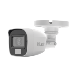 [Dual Light + ColorVu] Bala TURBOHD 2 megapixel / 20 mts IR + 20 mts luz blanca / Lente 2.8 (100° de Visión) / Exterior IP66 /